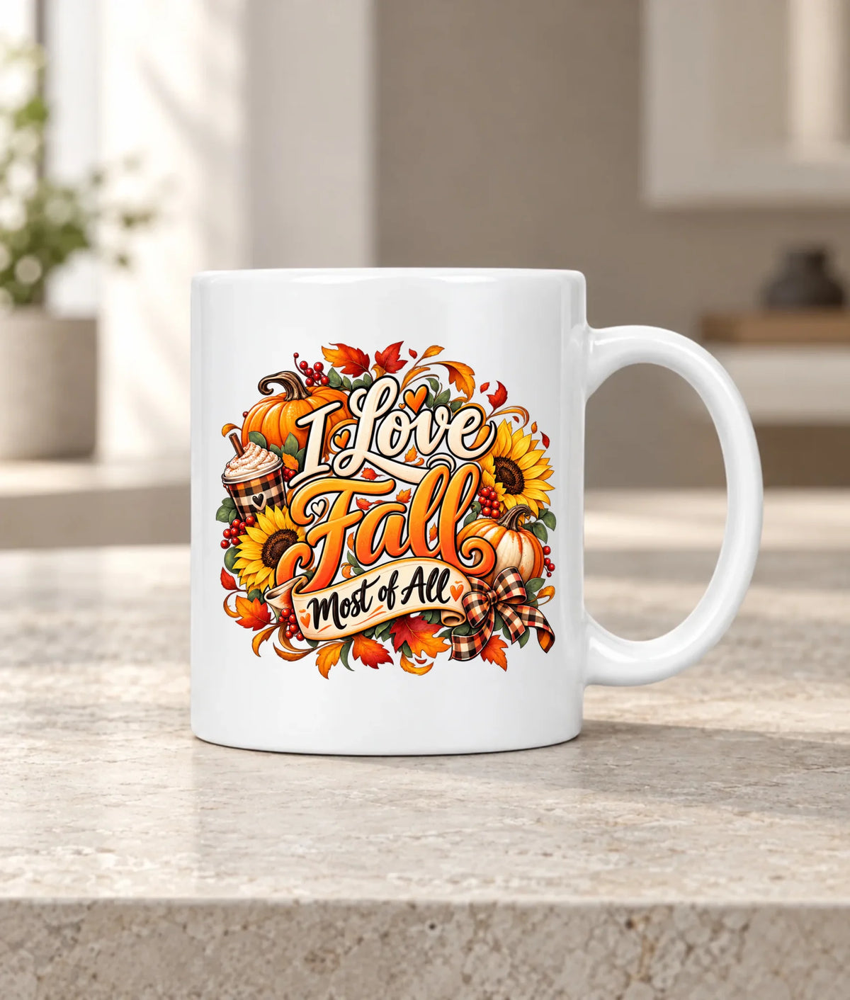 Kubek jesienny - I Love Fall Most of All II