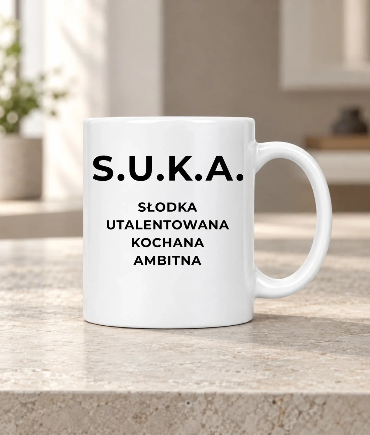 Kubek - S.U.K.A. - śmieszny prezent dla niej - bez cenzury DZ16