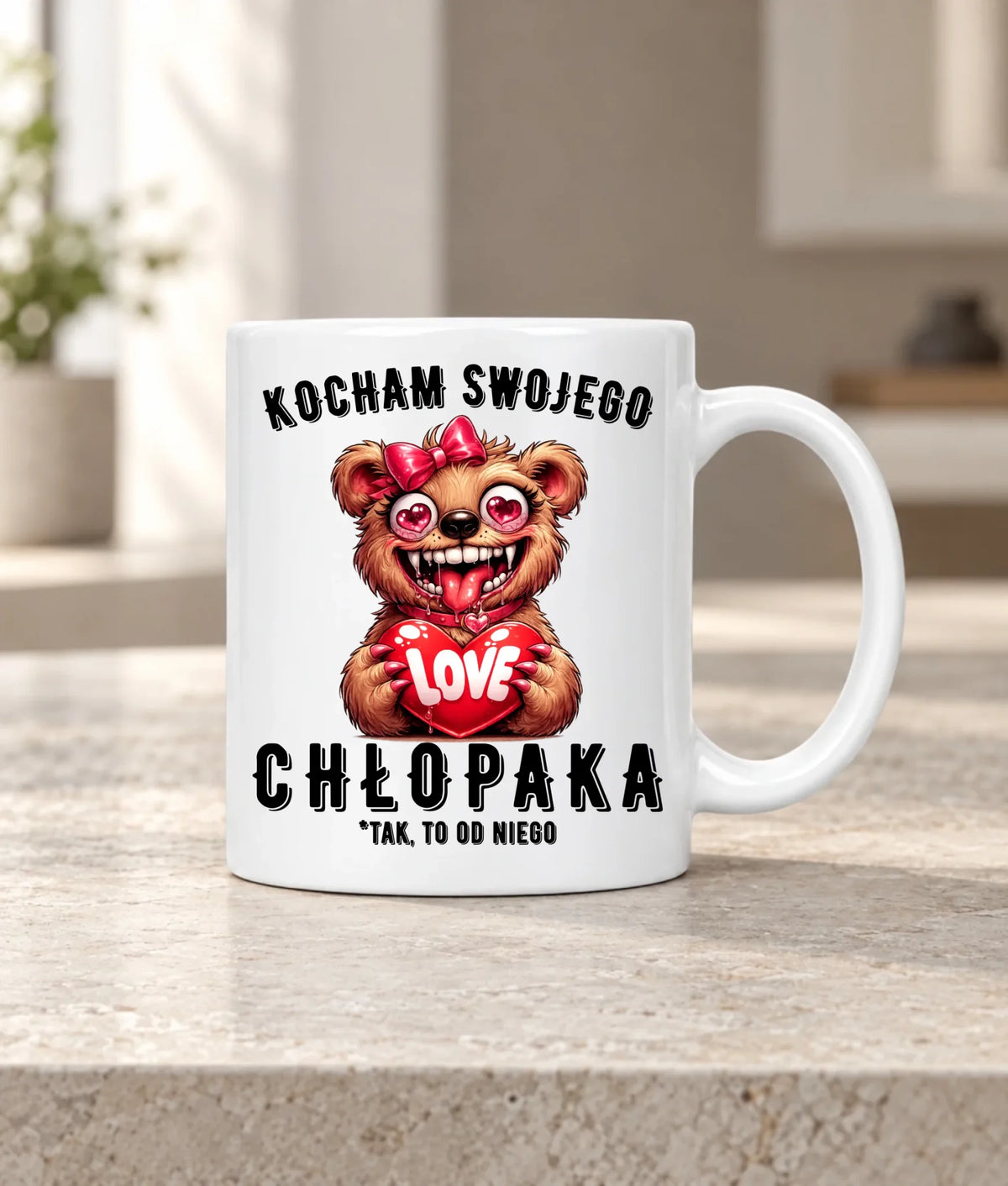 Kubek dla dziewczyny - Kocham swojego chłopaka W89