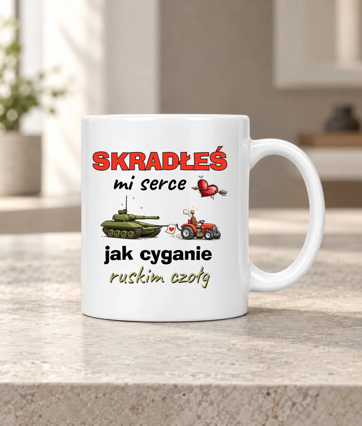 Kubek - Skradłeś mi serce jak cyganie ruskim czołg W77