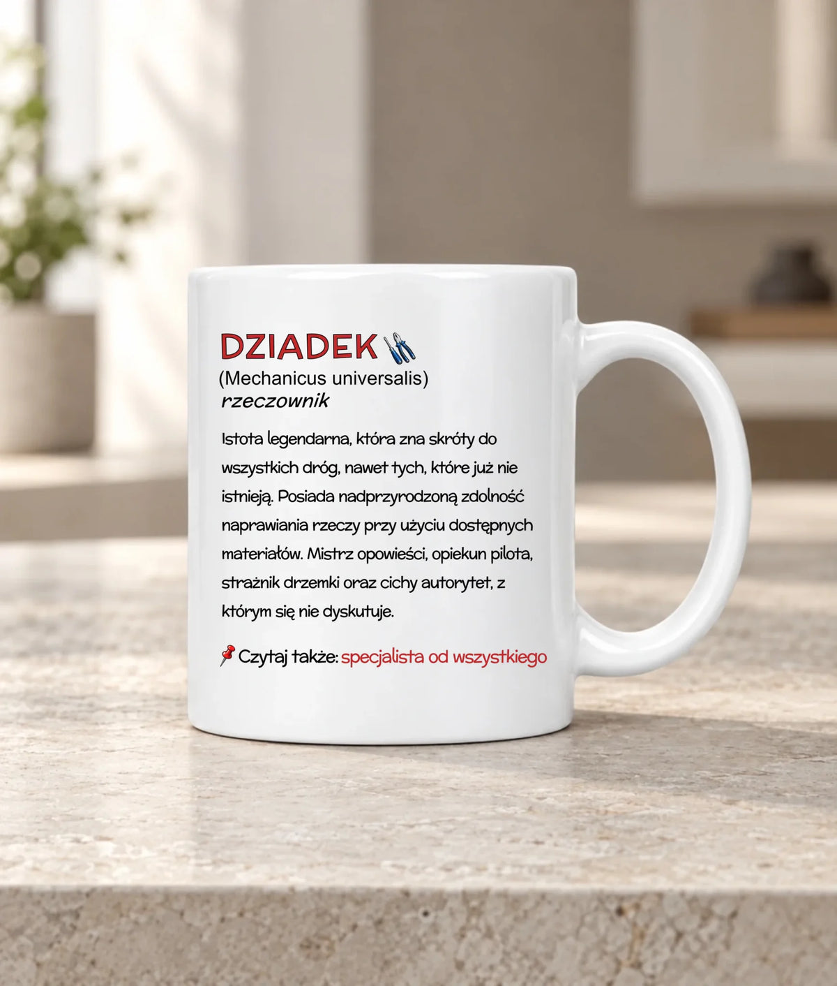 Kubek dla dziadka - Dziadek śmieszna definicja D43