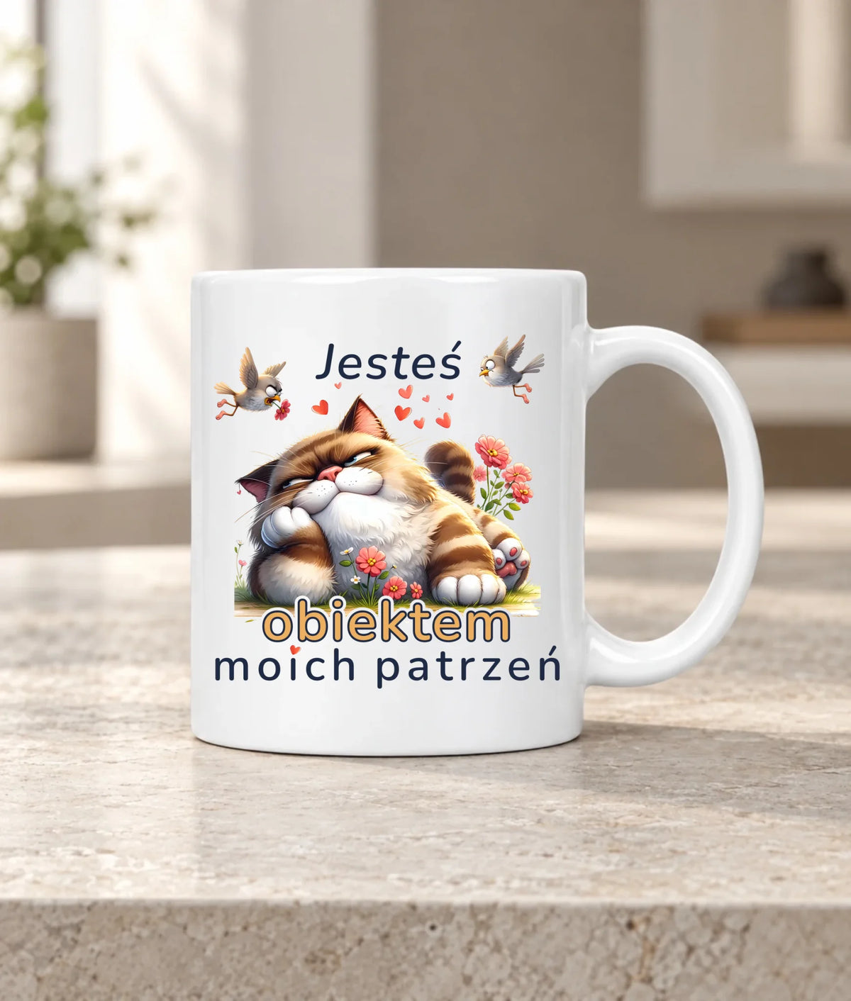 Kubek dla par - Jesteś obiektem moich patrzeń W68