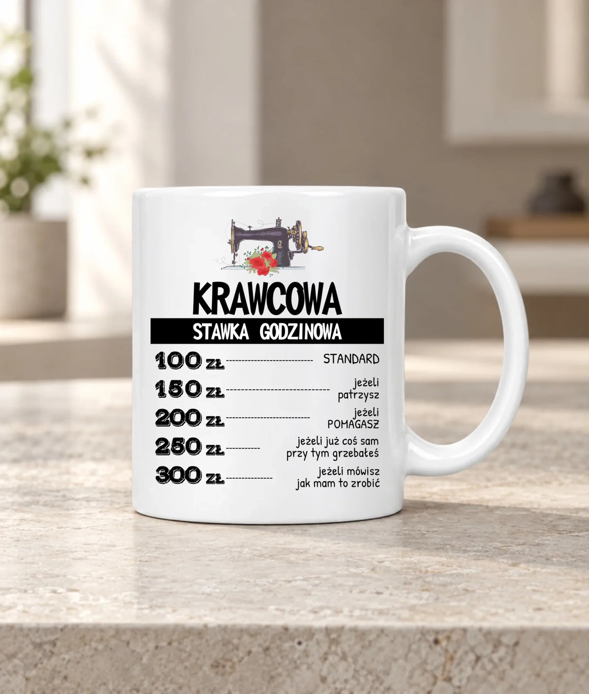 Kubek szyciowy dla krawcowej – Stawka godzinowa HS26