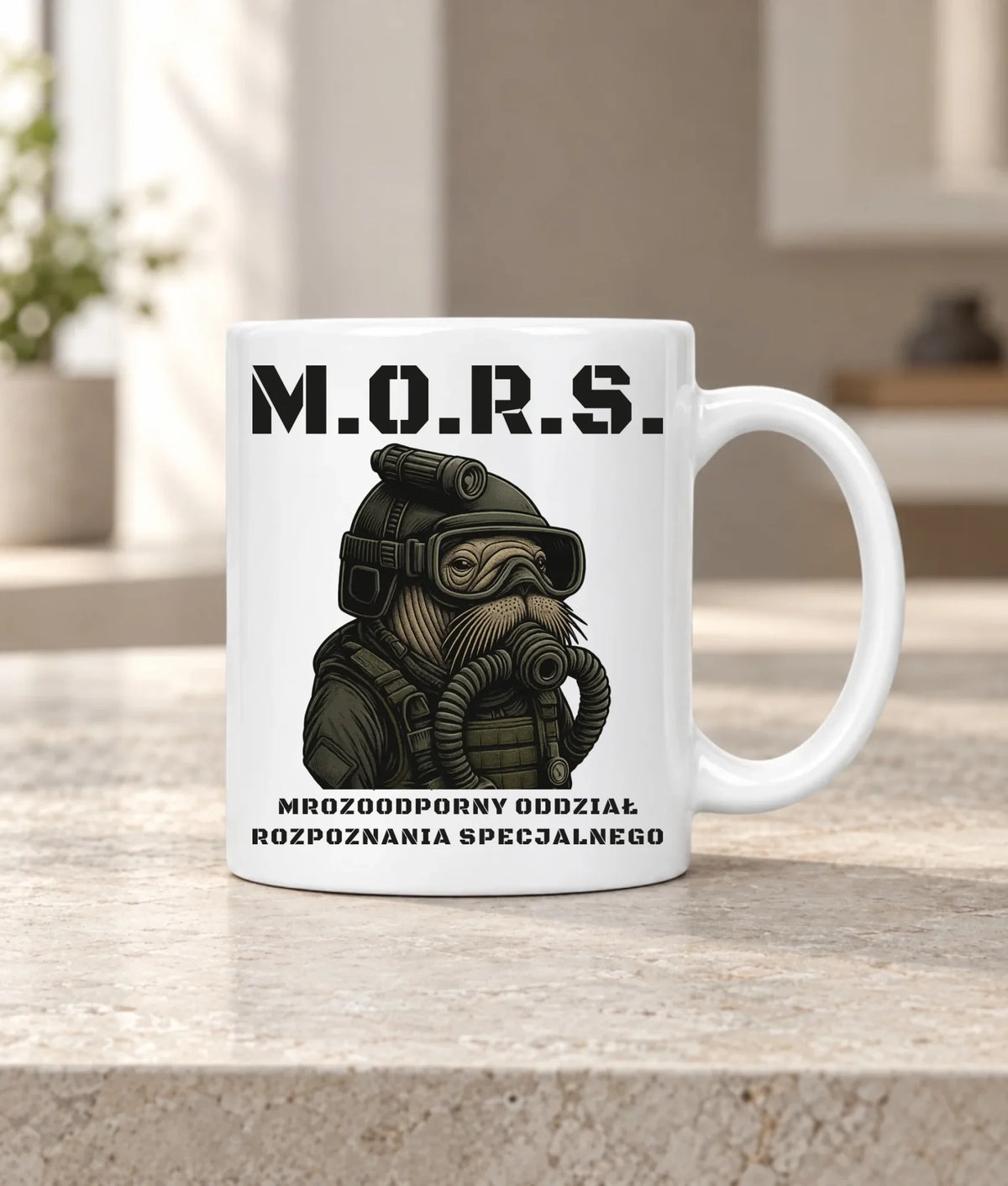 Kubek - prezent dla morsa - M.O.R.S. Mrozoodporny Oddział Rozpoznania Specjalnego HM20