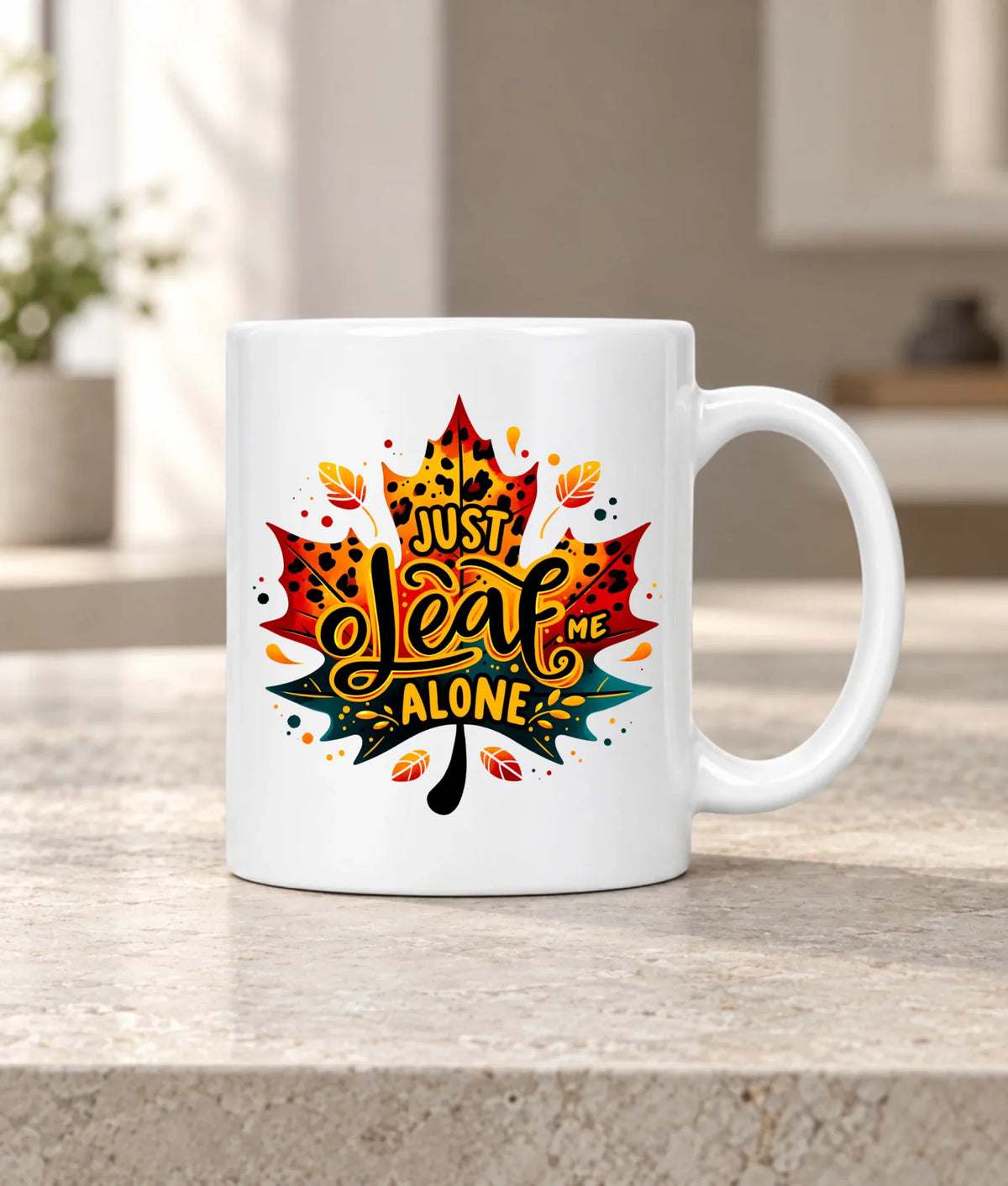 Kubek jesienny - Just leaf me alone JS22