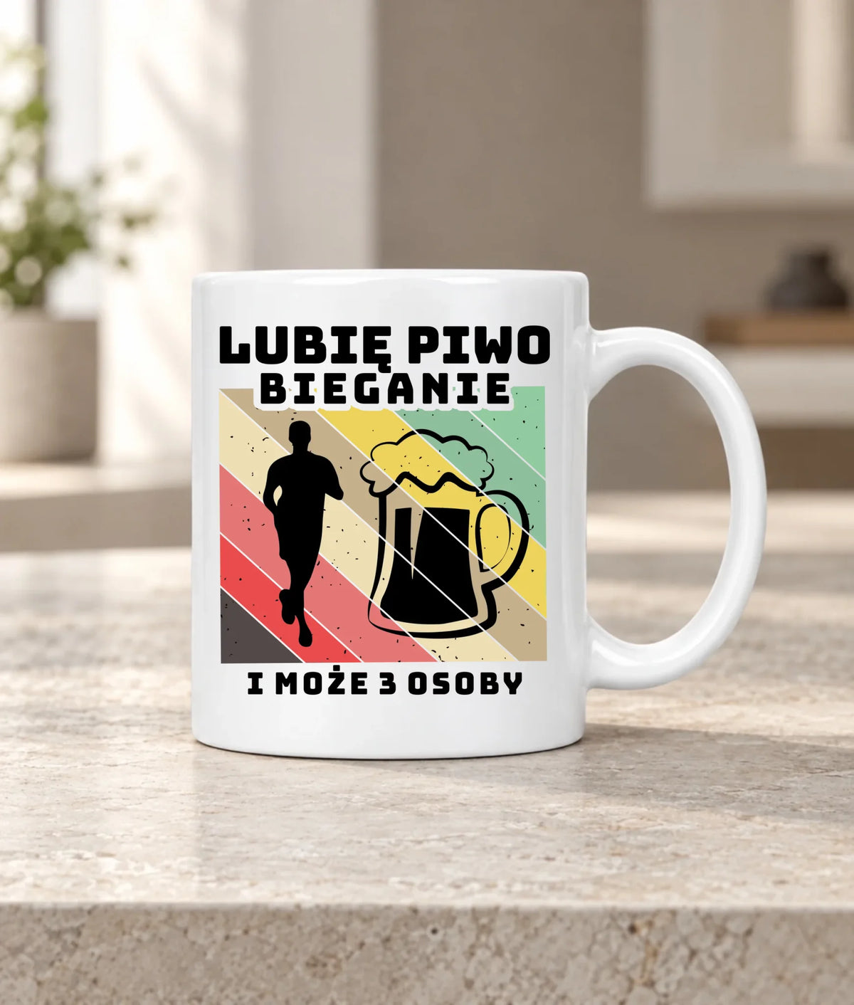 Kubek dla biegacza - Lubię piwo bieganie HB01