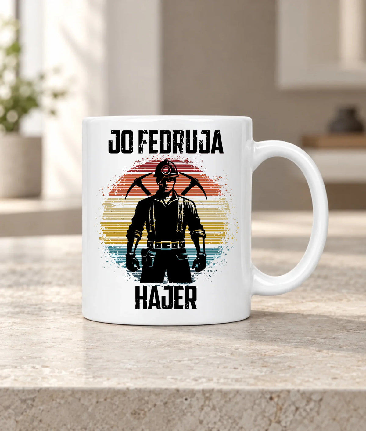 Kubek dla górnika - Jo fedruja Hajer