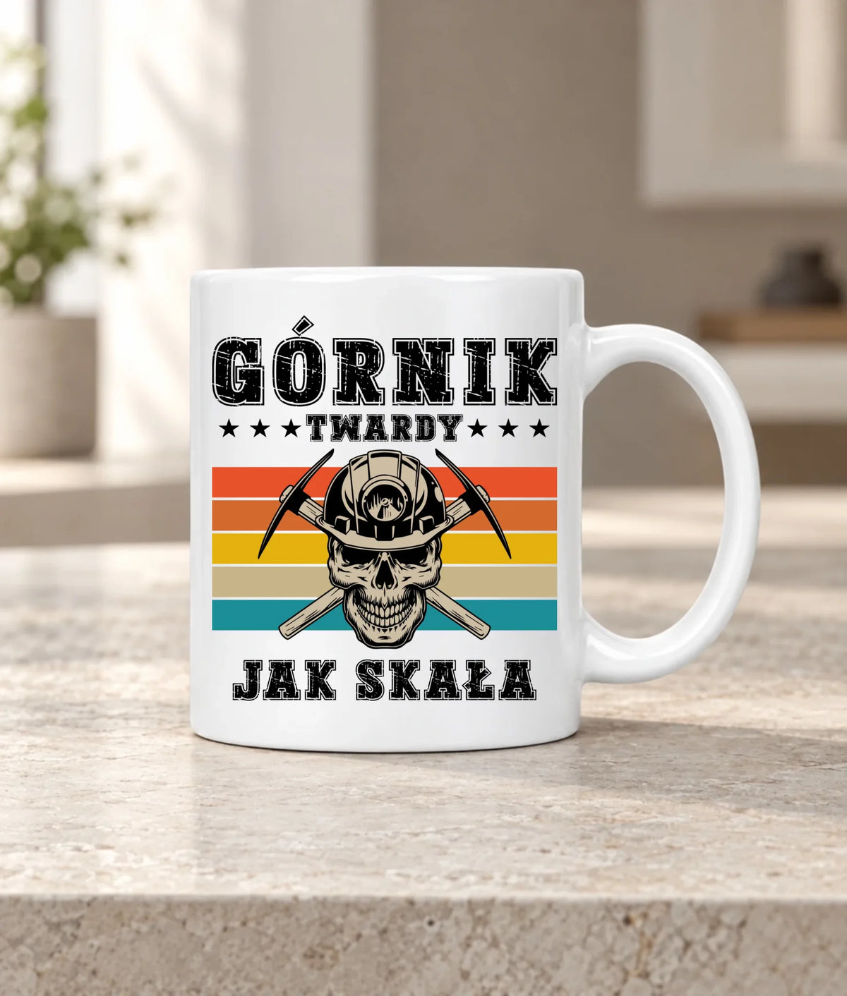 Kubek dla górnika - Twardy jak skała