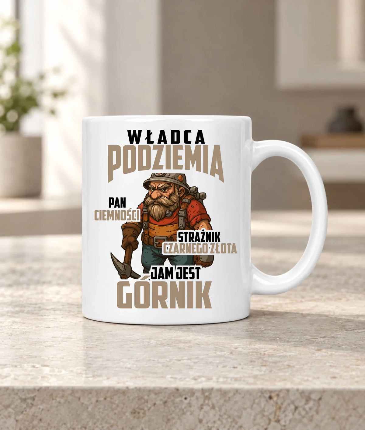 Kubek dla górnika - Strażnik czarnego złota