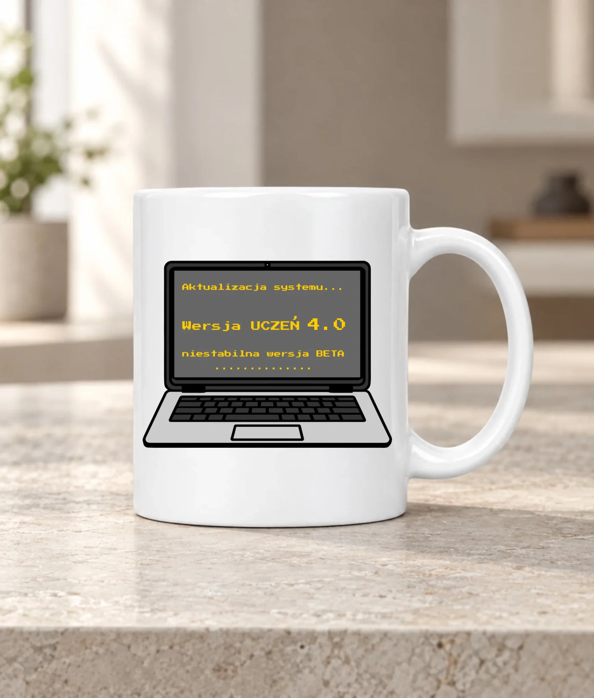 Kubek dla ucznia - Aktualizacja systemu - powrót do szkoły - personalizowany SZ16