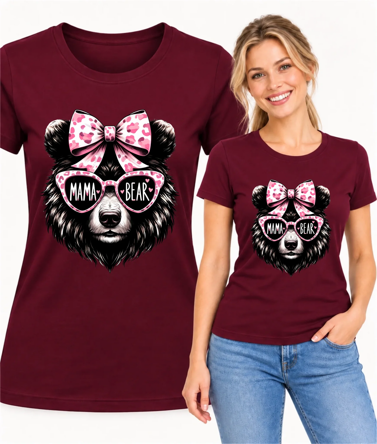 Koszulka dla mamy - Mama bear DM19