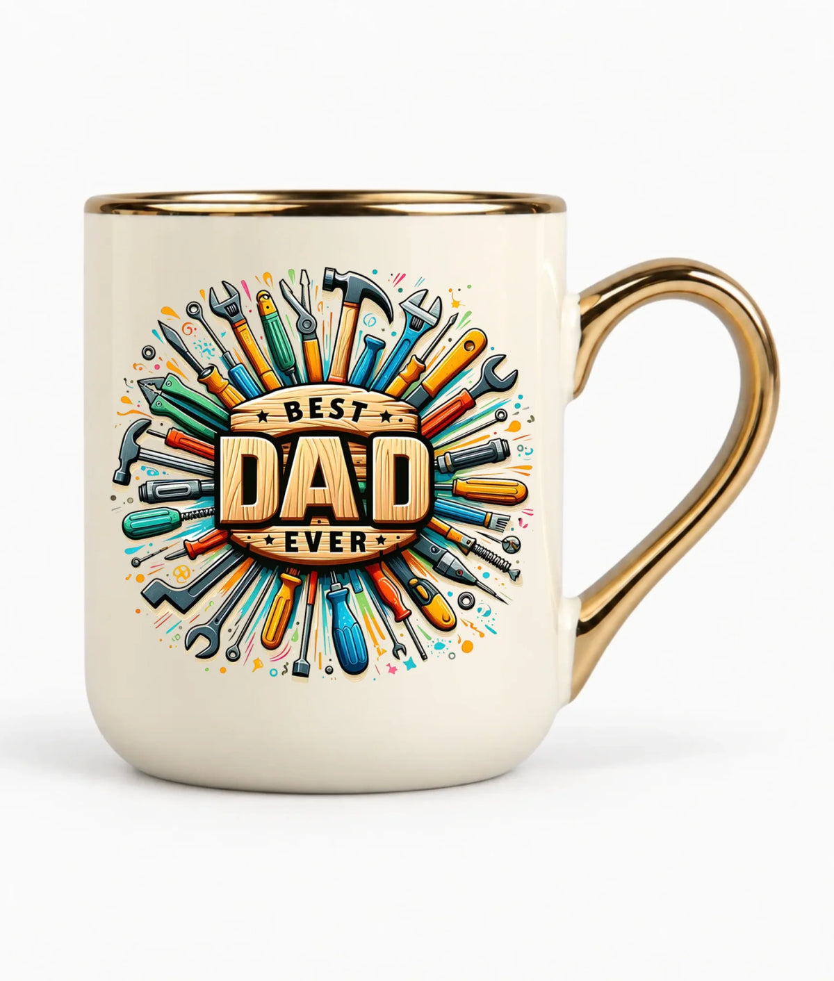 Best Dad Ever | Kubek elegant z nadrukiem dla taty DT57