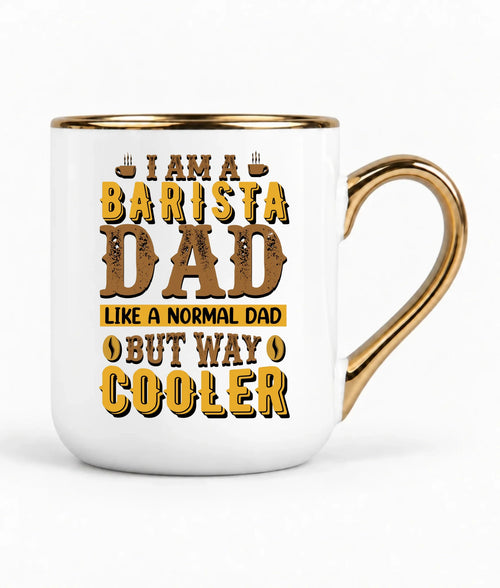 Barista | Kubek elegant z nadrukiem dla taty DT69