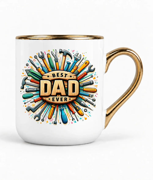 Best Dad Ever | Kubek elegant z nadrukiem dla taty DT57