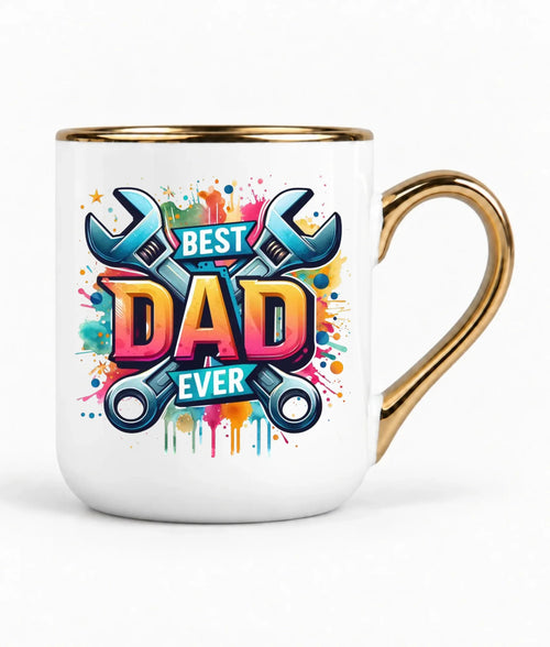 Best Dad Ever | Kubek elegant prezent dla taty DT58