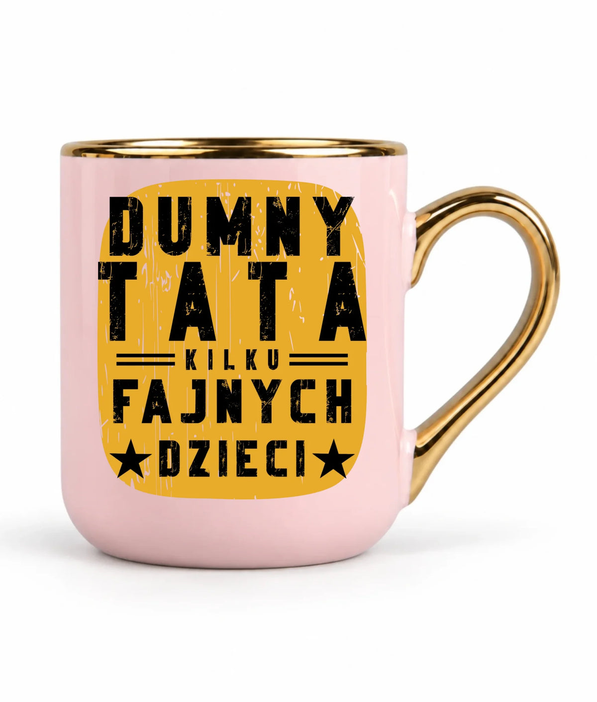 Dumny tata kilku fajnych dzieci | Kubek elegant dla taty DT60