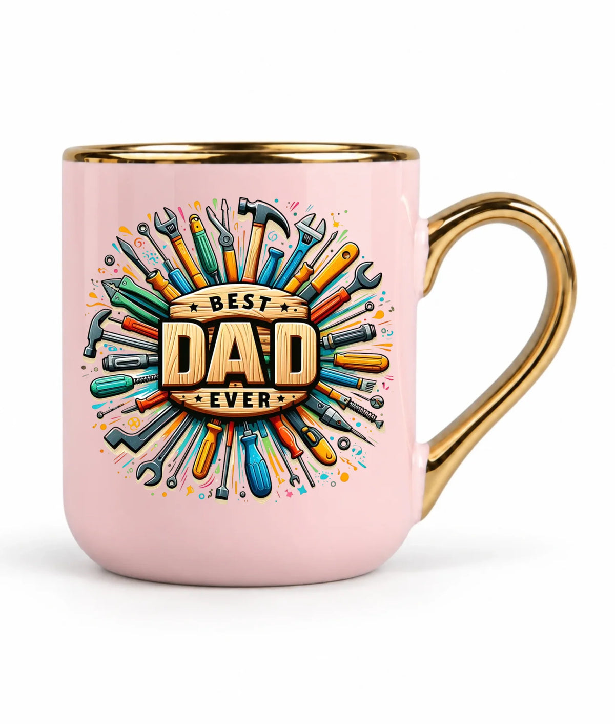 Best Dad Ever | Kubek elegant z nadrukiem dla taty DT57