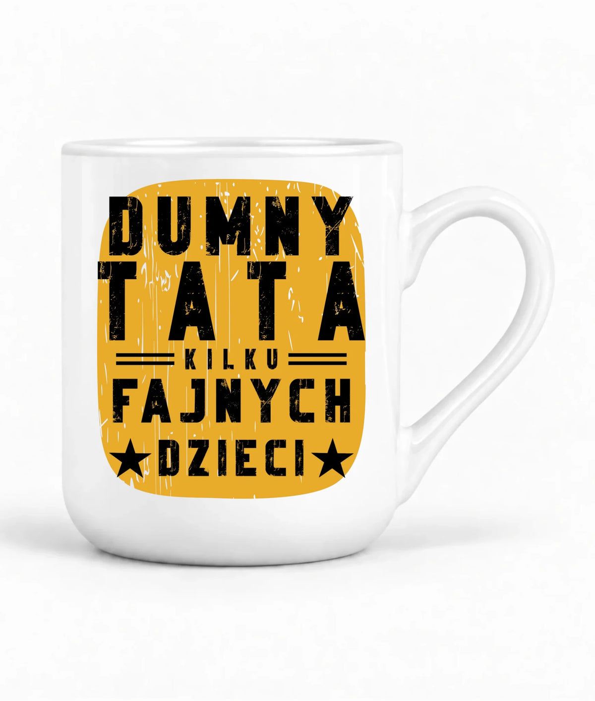 Dumny tata kilku fajnych dzieci | Kubek elegant dla taty DT60