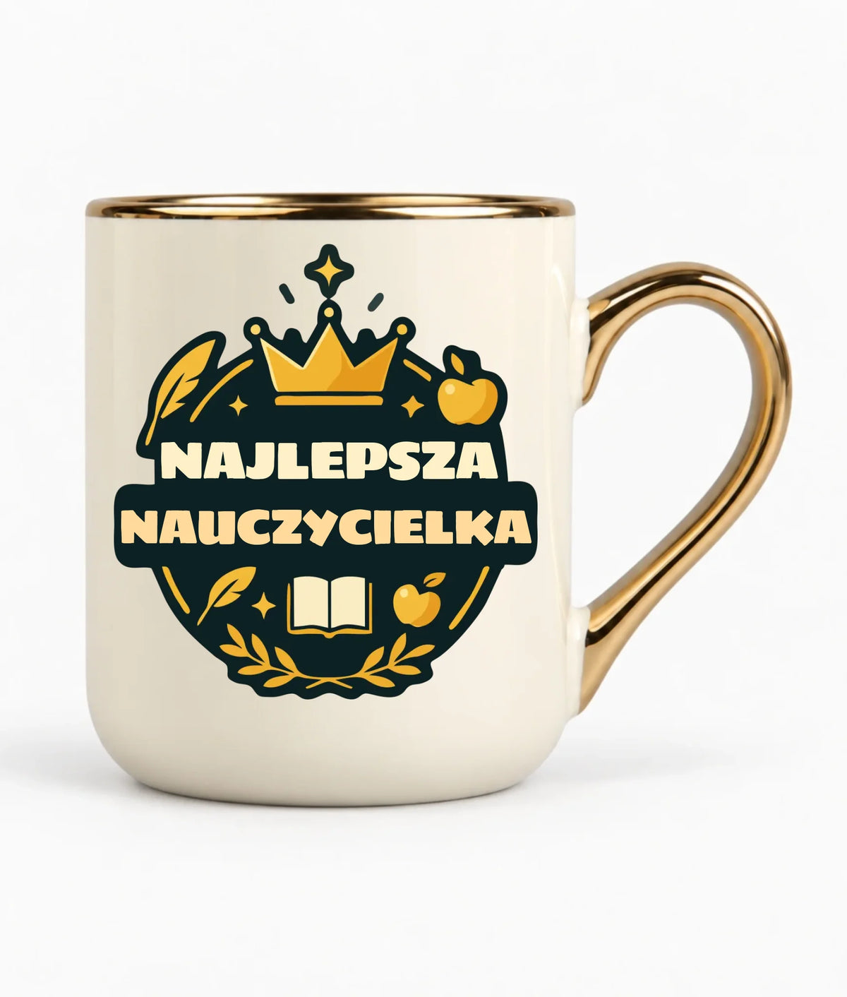 Najlepsza nauczycielka | Kubek elegant prezent dla nauczycielki N38