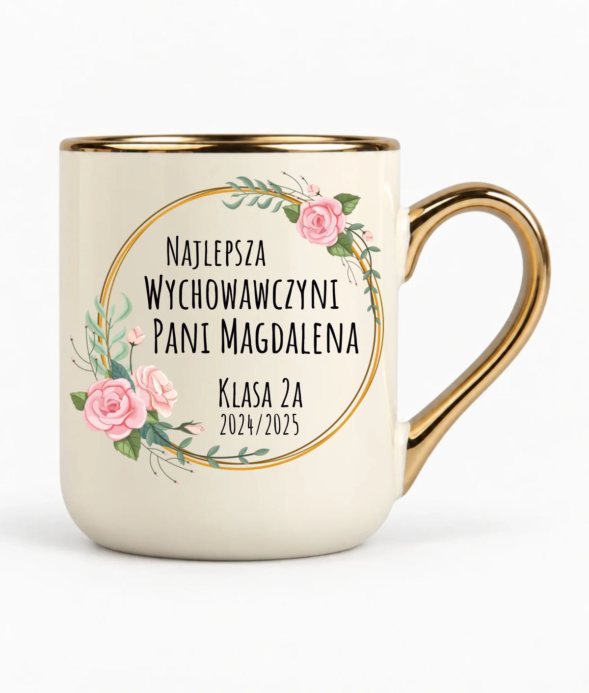 Prezent dla Wychowawczyni | Kubek elegant dla nauczyciela N02
