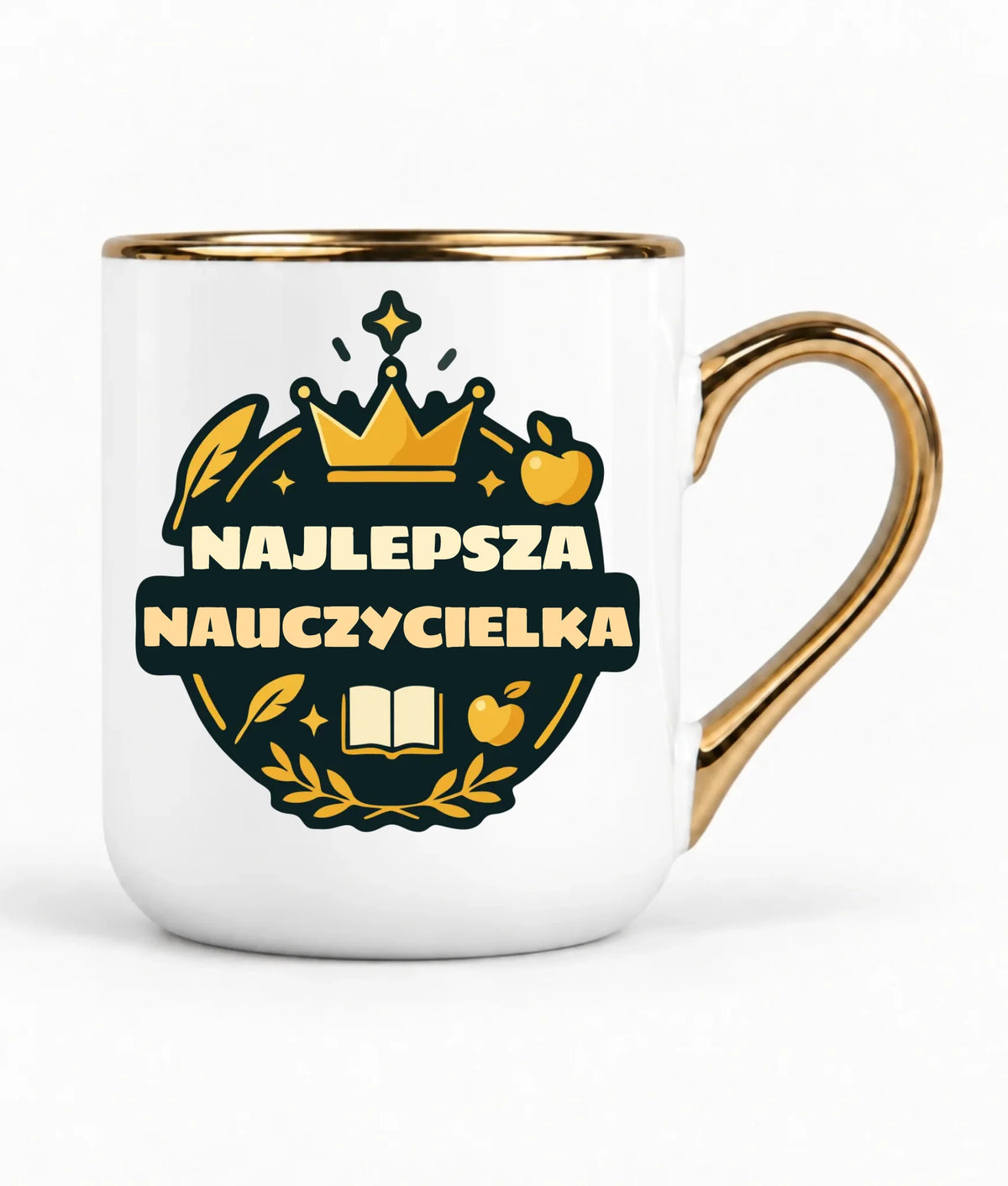 Najlepsza nauczycielka | Kubek elegant prezent dla nauczycielki N38