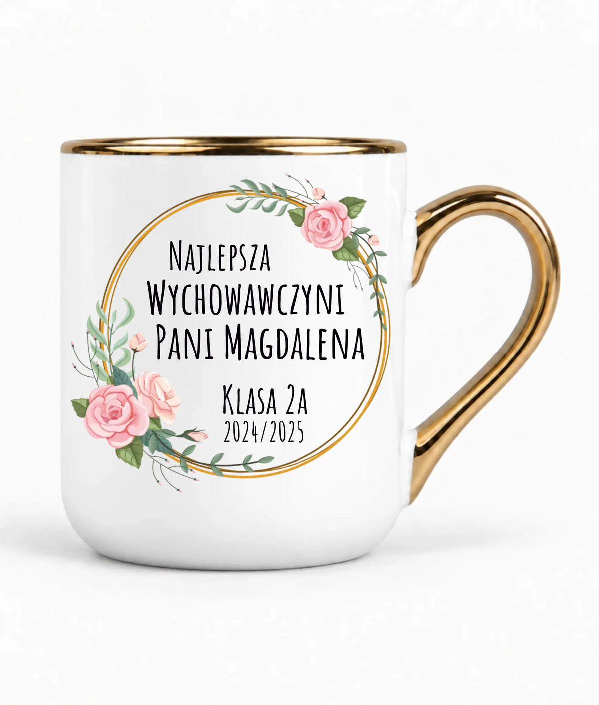 Prezent dla Wychowawczyni | Kubek elegant dla nauczyciela N02