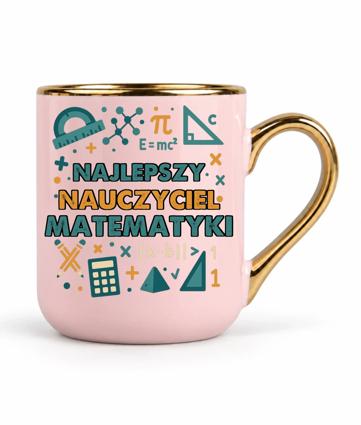 Najlepszy nauczyciel matematyki | Kubek elegant prezent dla nauczyciela N74