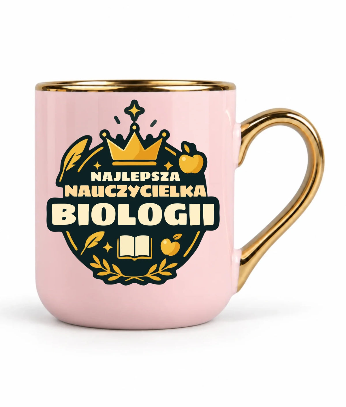 Najlepsza nauczycielka biologii | Kubek elegant prezent dla nauczycielki N39