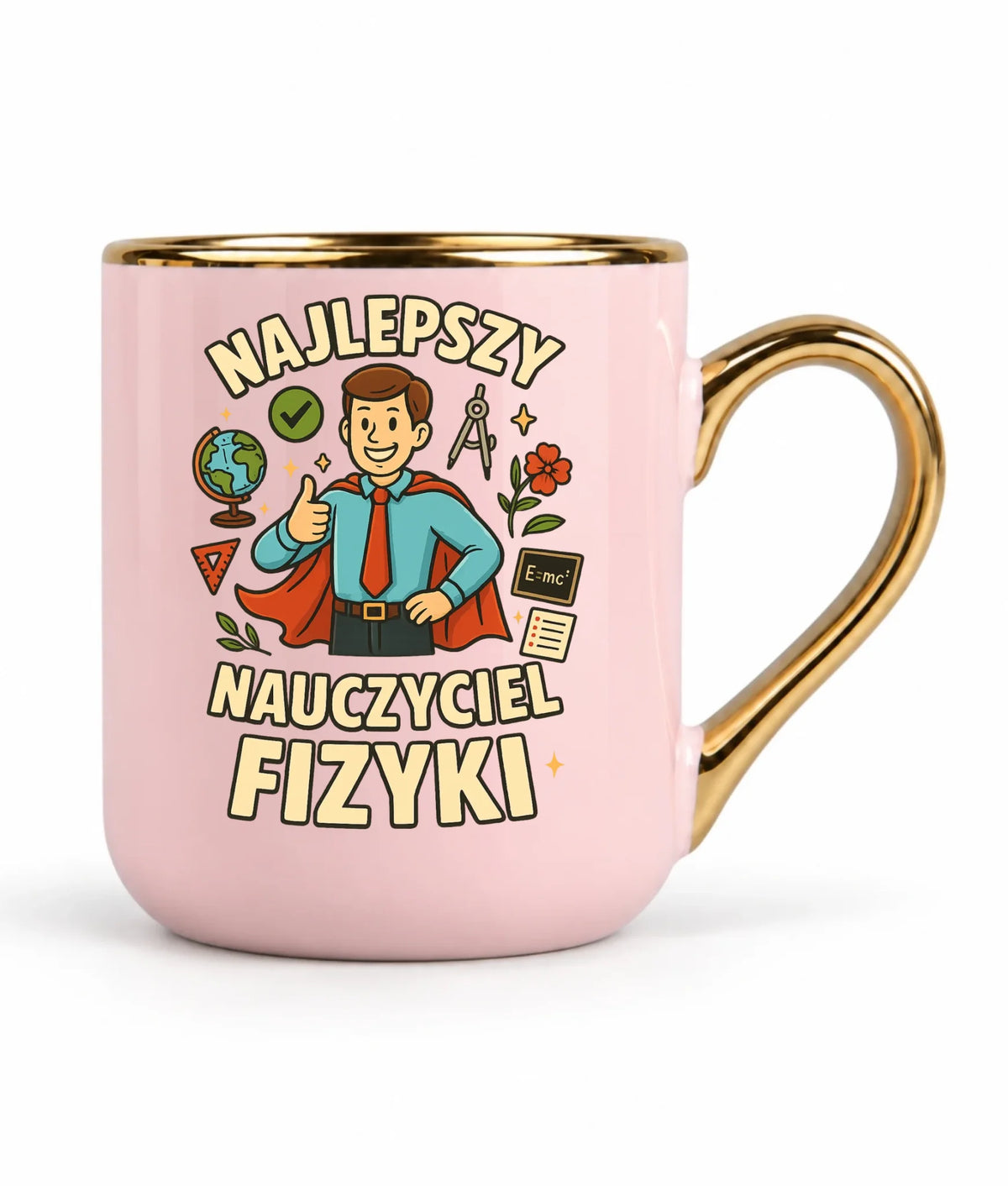 Najlepszy nauczyciel fizyki | Kubek elegant na prezent N22