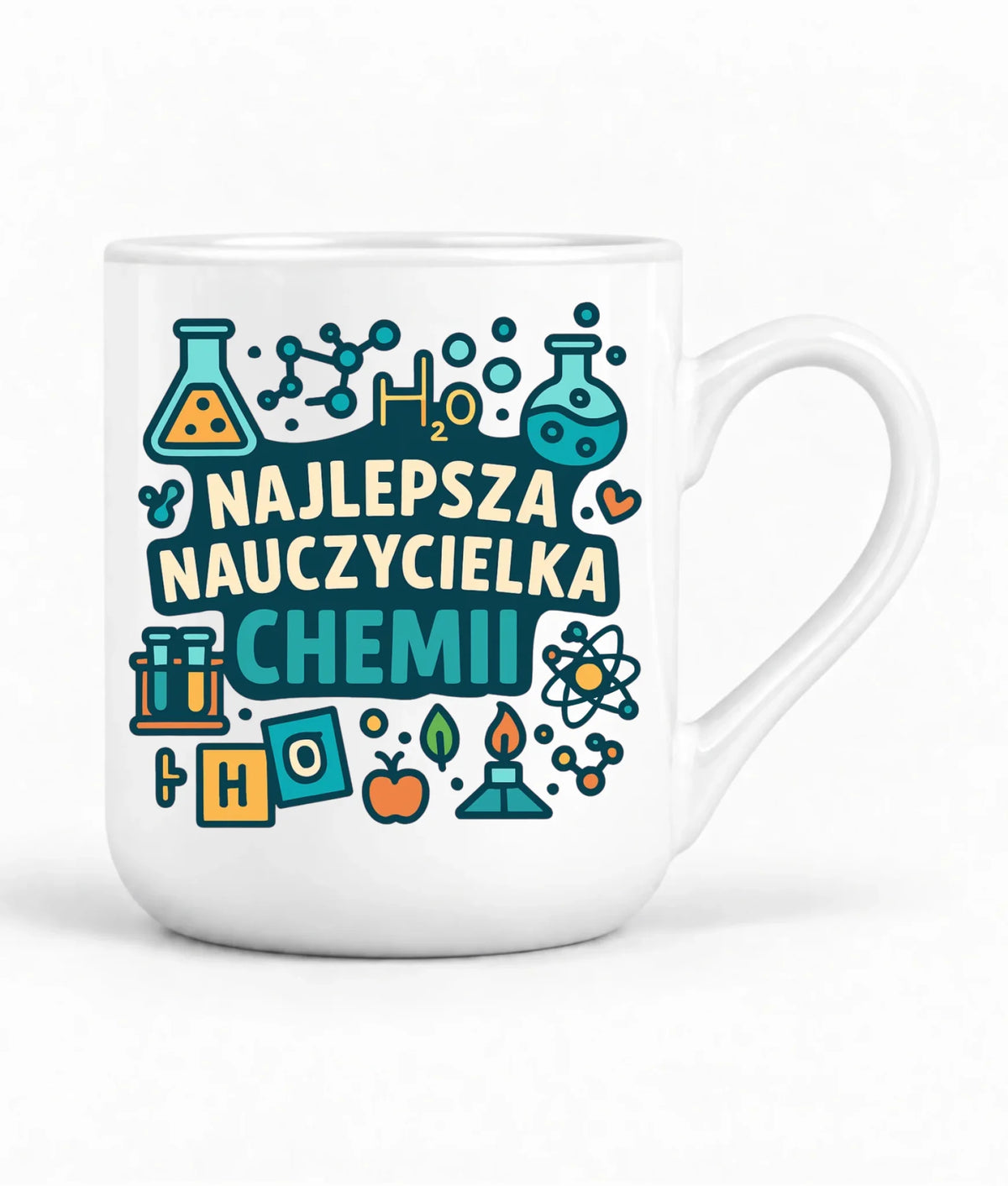 Najlepsza nauczycielka chemii | Kubek elegant prezent dla nauczycielki N44