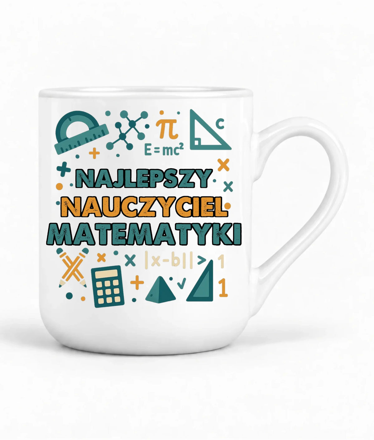 Najlepszy nauczyciel matematyki | Kubek elegant prezent dla nauczyciela N74