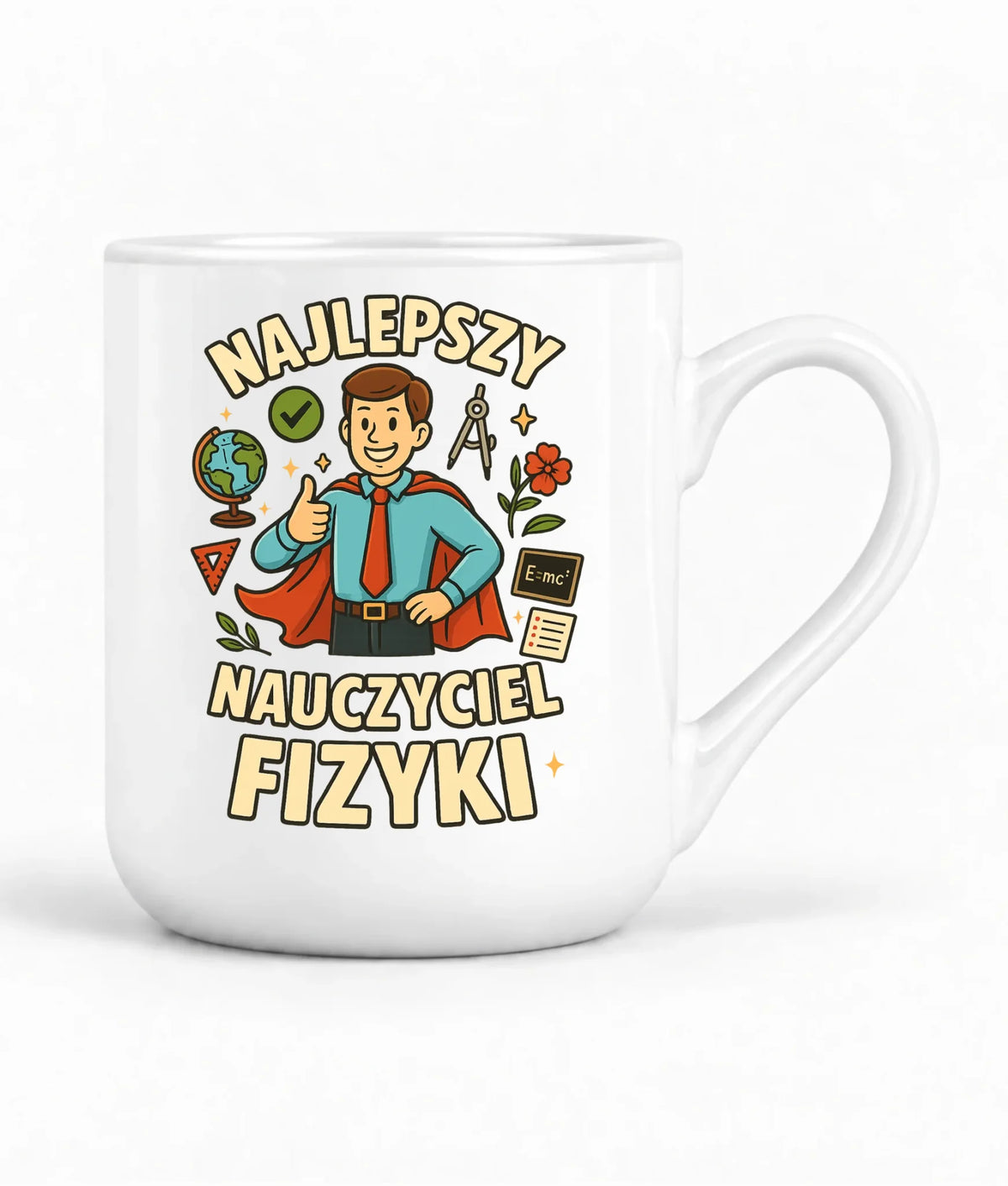 Najlepszy nauczyciel fizyki | Kubek elegant na prezent N22
