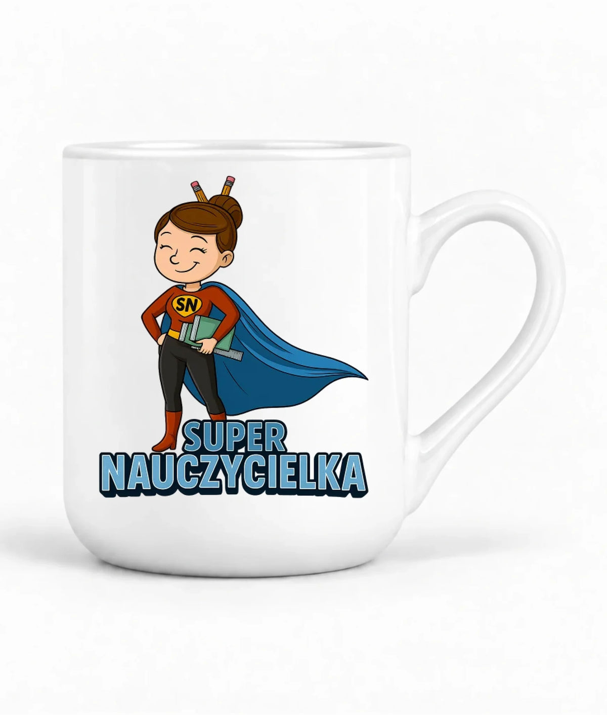 Super Nauczycielka | Kubek elegant dla nauczycielki na prezent N08