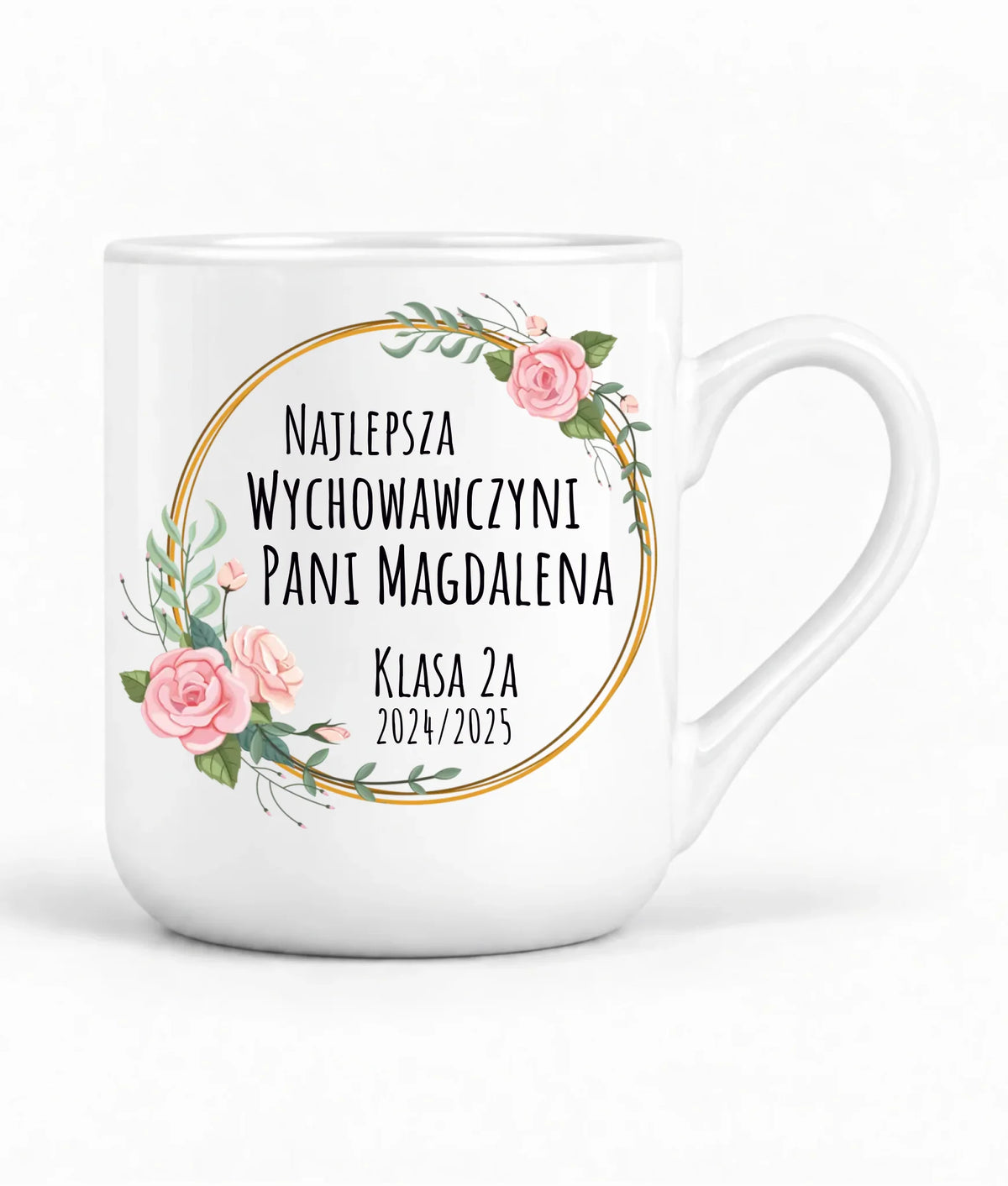 Prezent dla Wychowawczyni | Kubek elegant dla nauczyciela N02