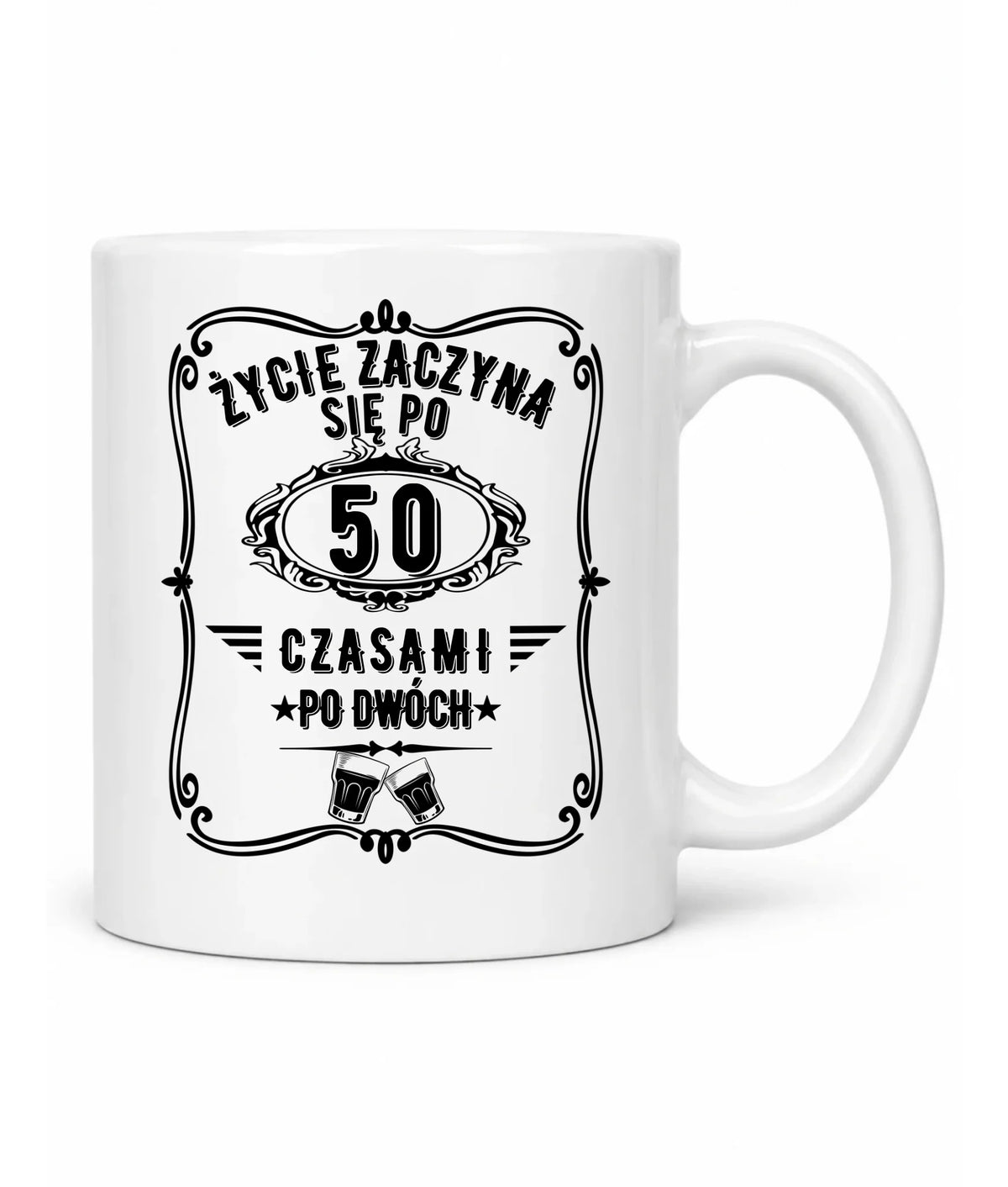 Życie zaczyna się po 50 | Kubek na 50 urodziny U12