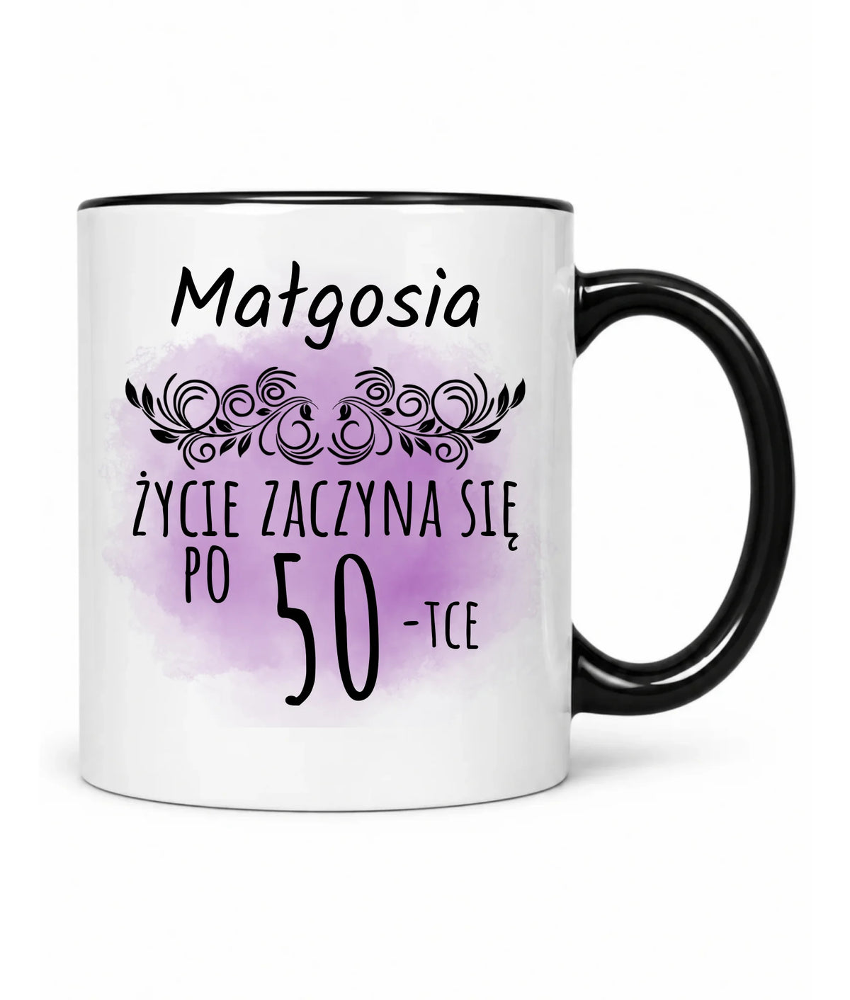 Życie zaczyna się po WIEK | Kubek na urodziny U03