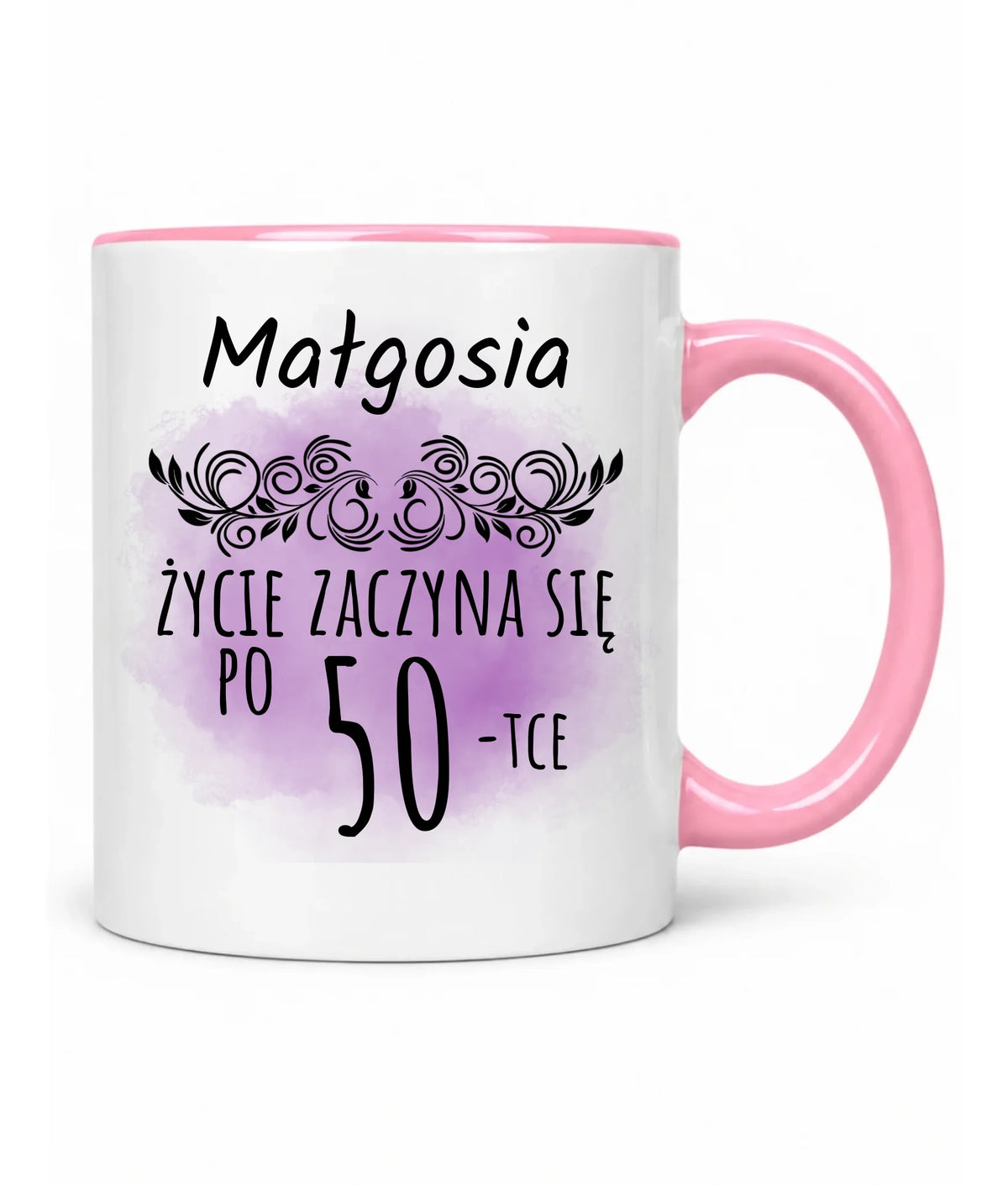 Życie zaczyna się po WIEK | Kubek na urodziny U03