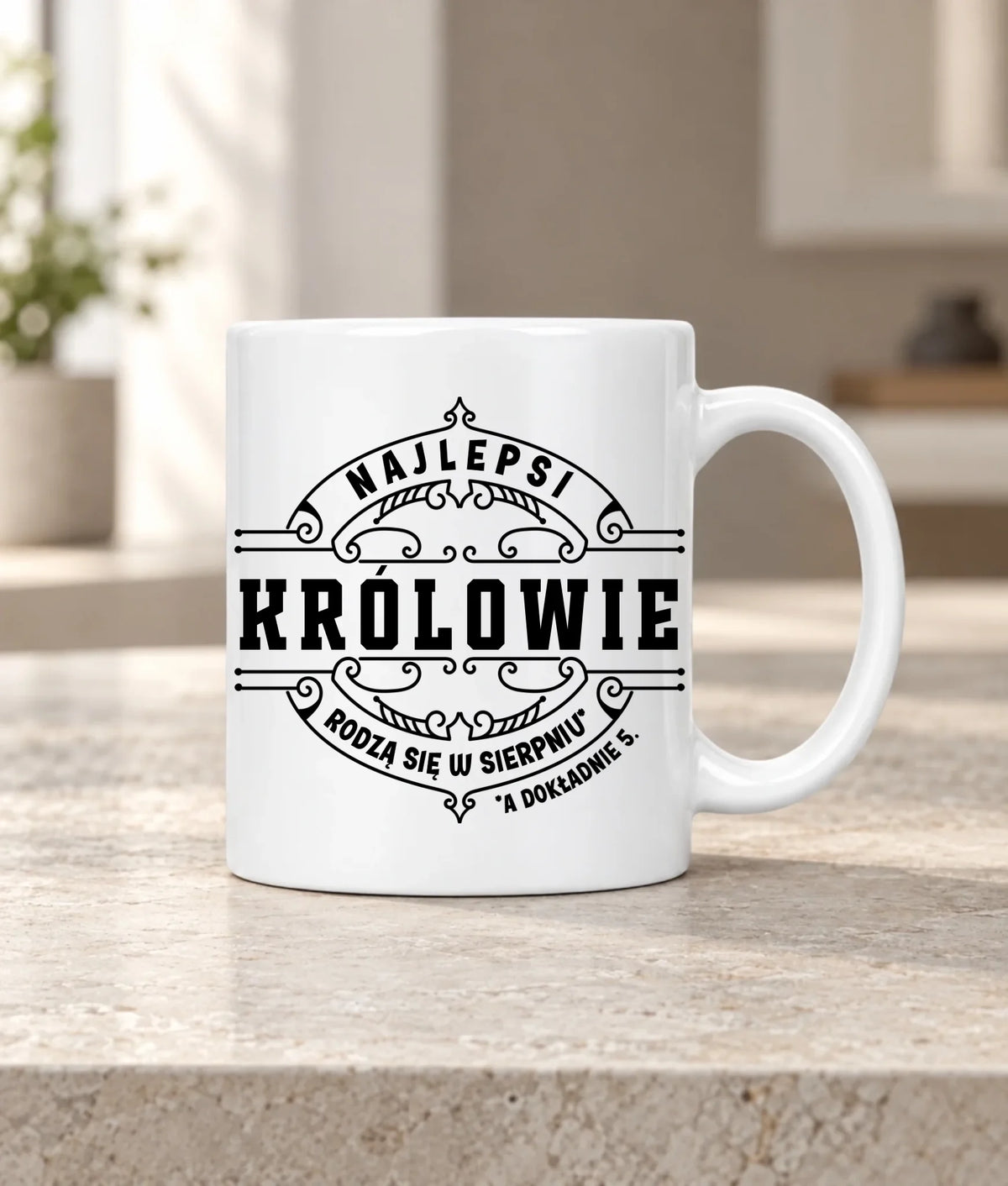 Najlepsi Królowie rodzą się (miesiąc, dzień) | Kubek na urodziny U18