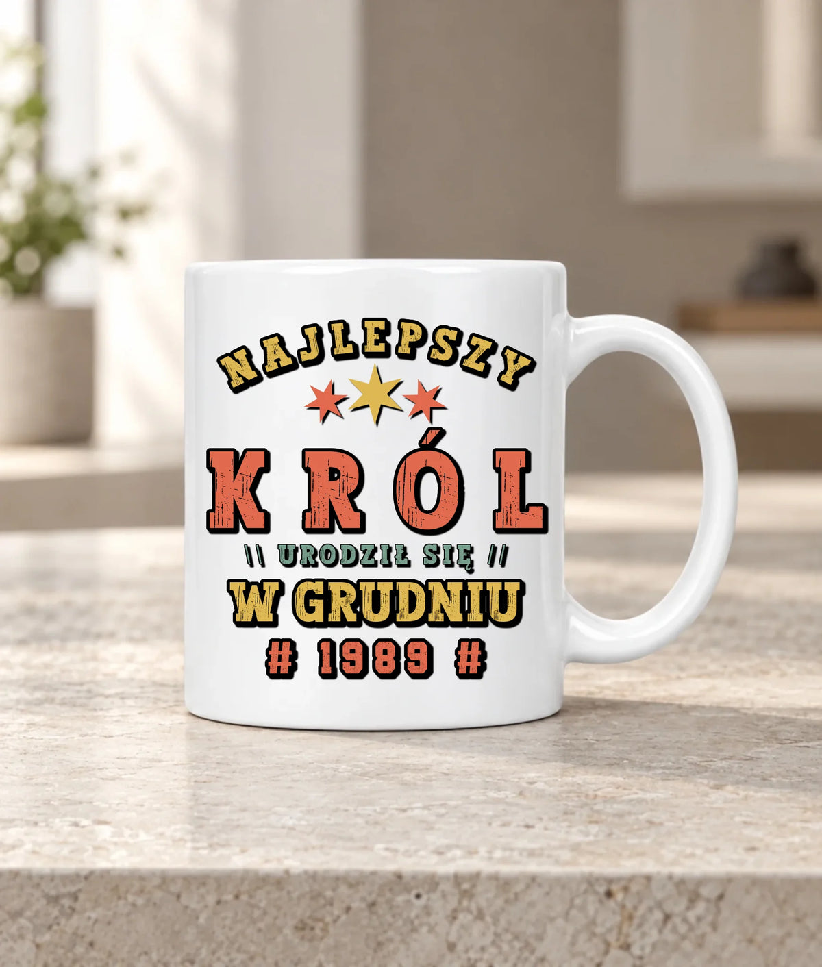 Najlepszy Król urodził się w (miesiąc, rok) | Kubek na urodziny U26