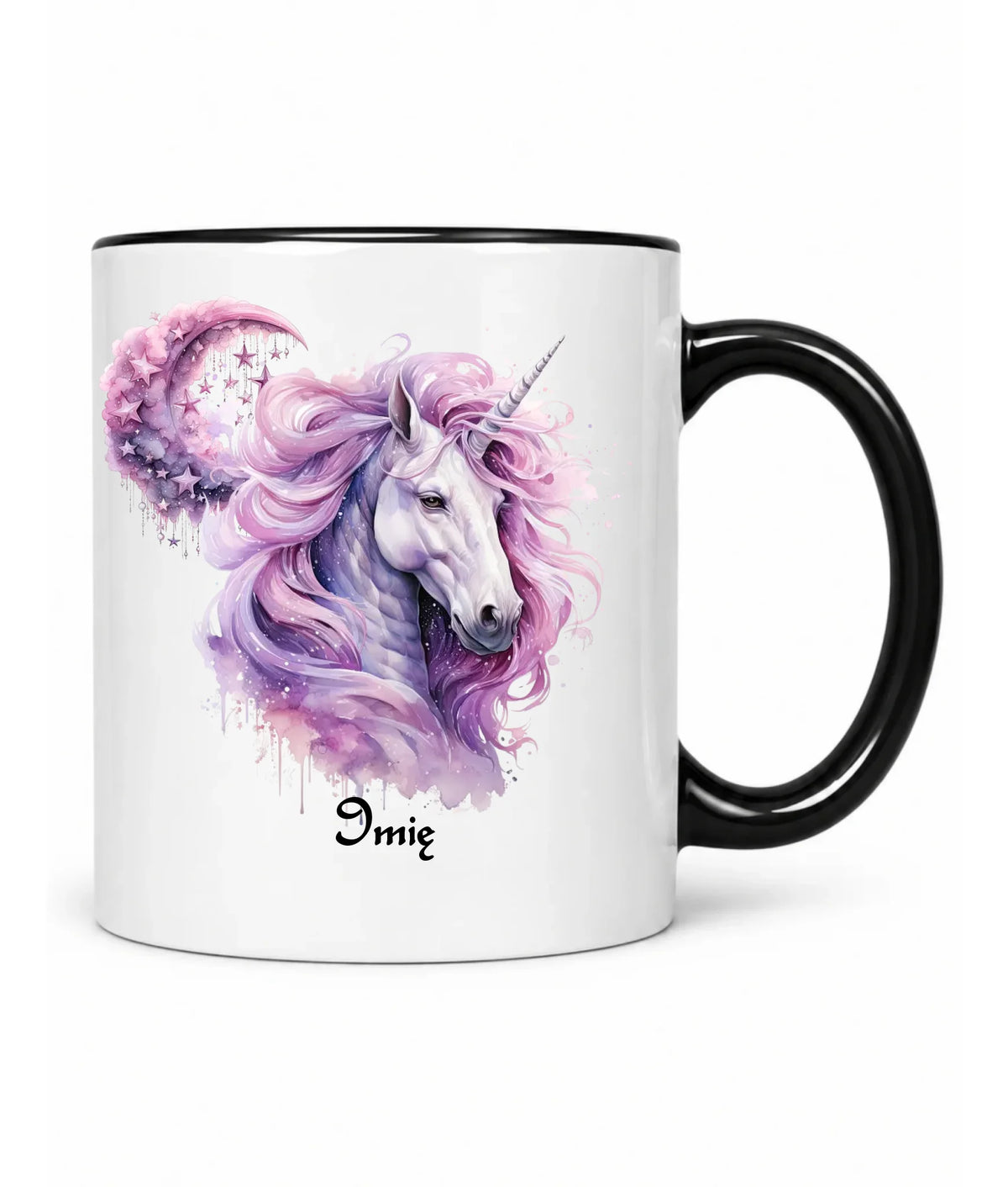 Różowy jednorożec | Personalizowany kubek DD15