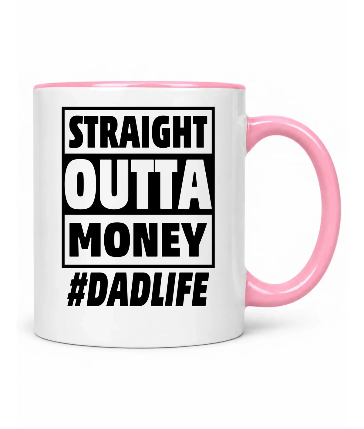 Straight outta money #dadlife | Kubek dla taty DT79