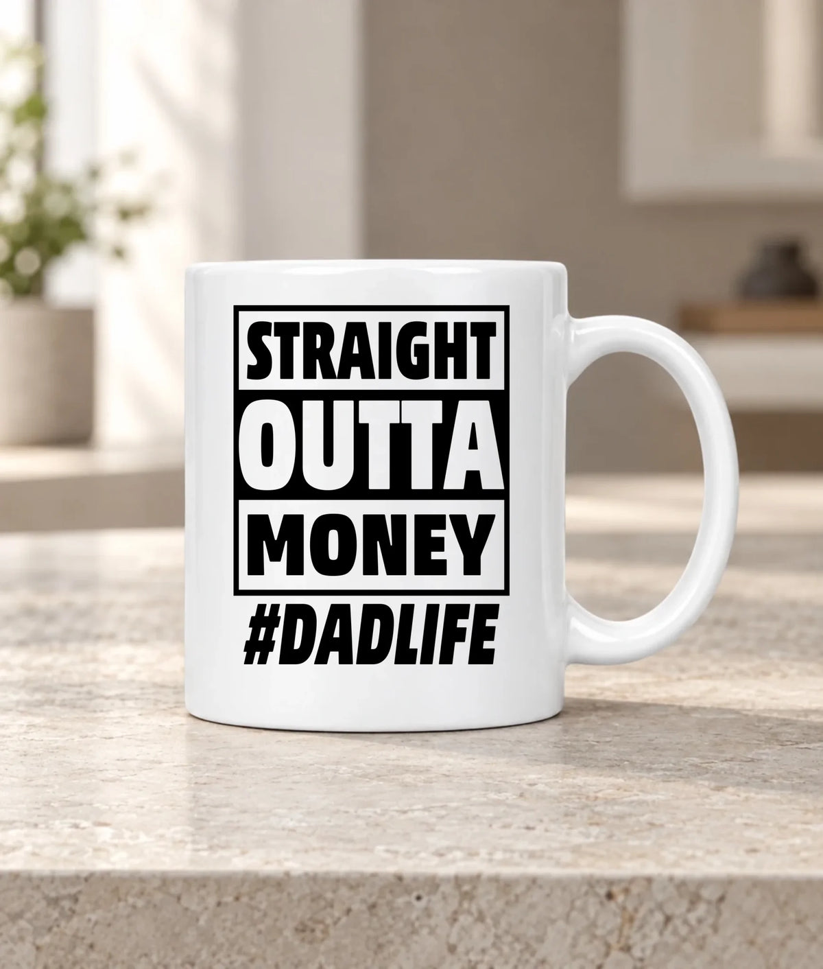 Straight outta money #dadlife | Kubek dla taty DT79