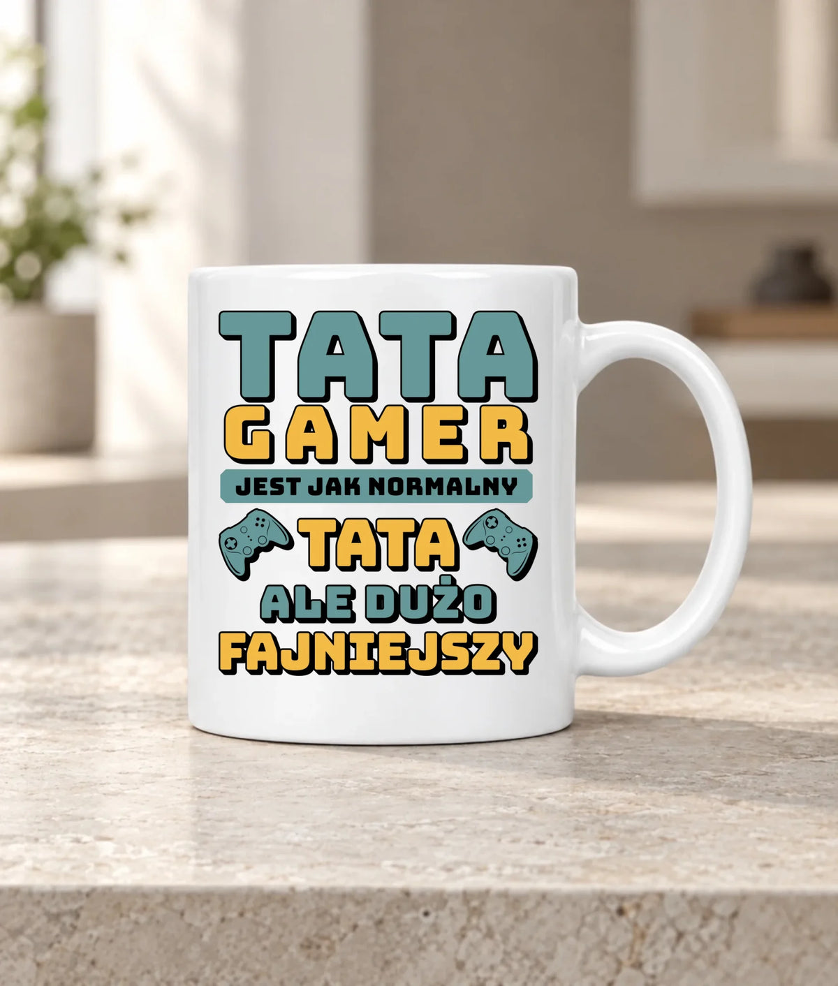Tata gamer | Kubek dla taty DT71