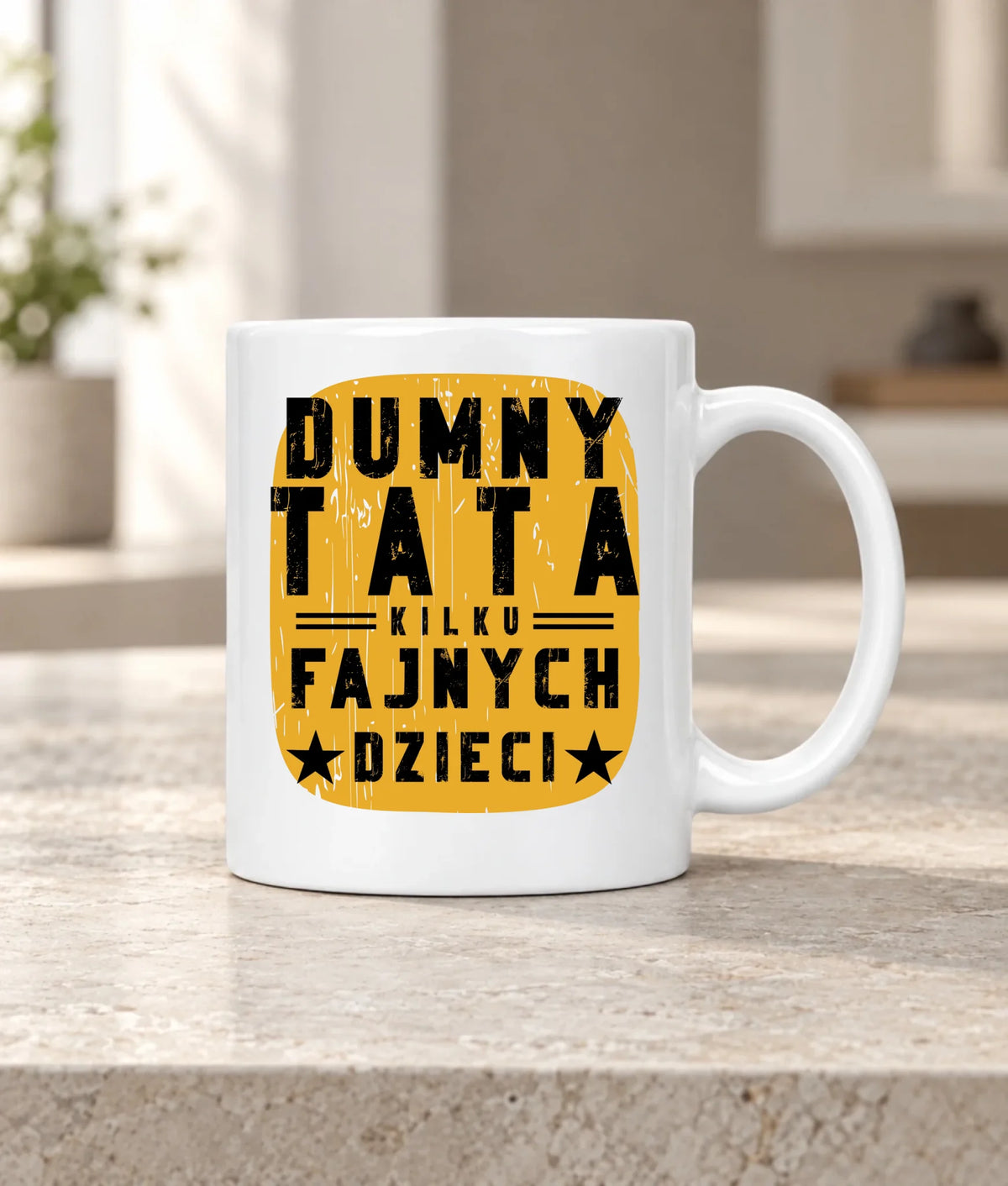Dumny tata kilku fajnych dzieci | Kubek dla taty DT60