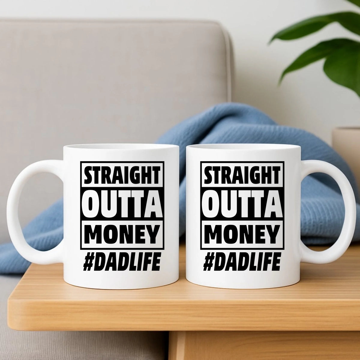 Straight outta money #dadlife | Kubek dla taty DT79