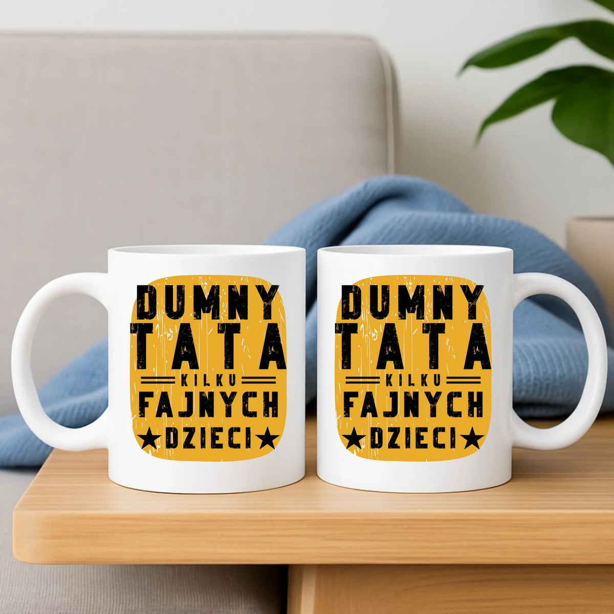 Dumny tata kilku fajnych dzieci | Kubek dla taty DT60
