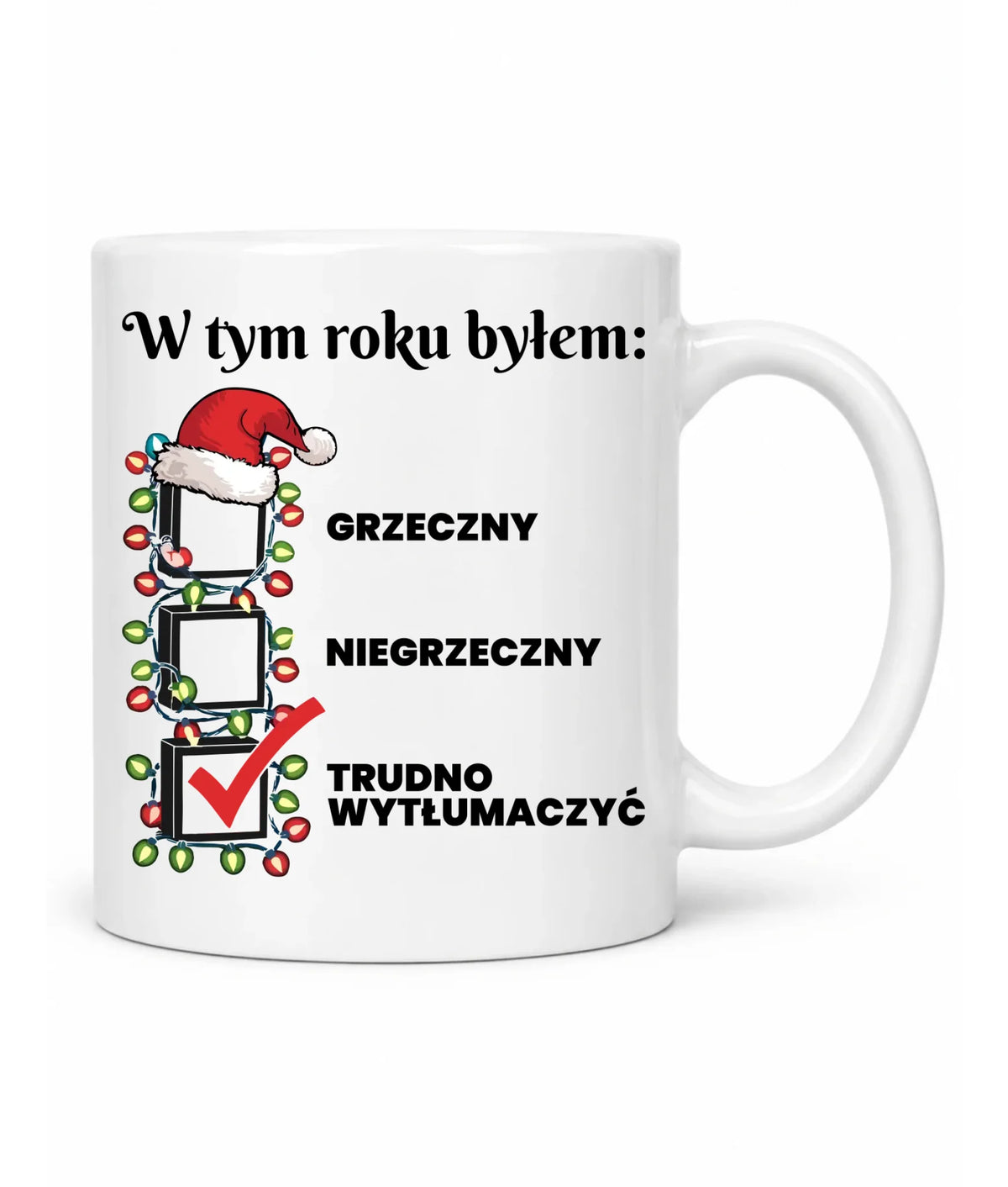 Kubek świąteczny dla niego - Trudno wytłumaczyć BN134
