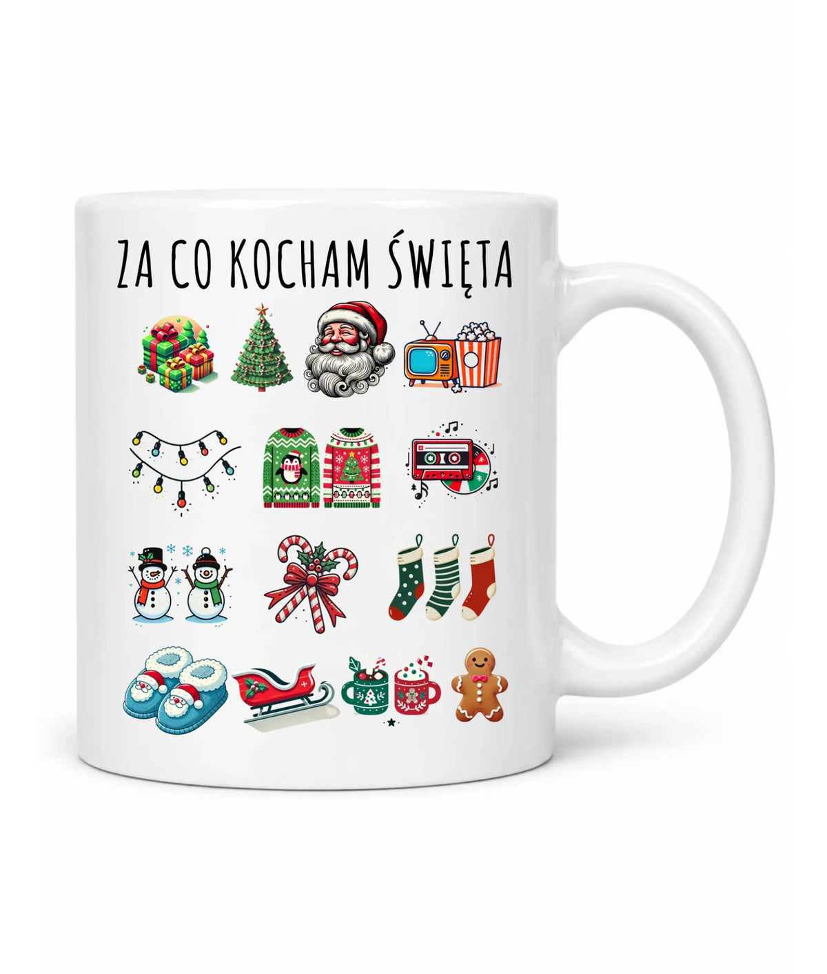 Kubek świąteczny - Za co kocham święta BN130