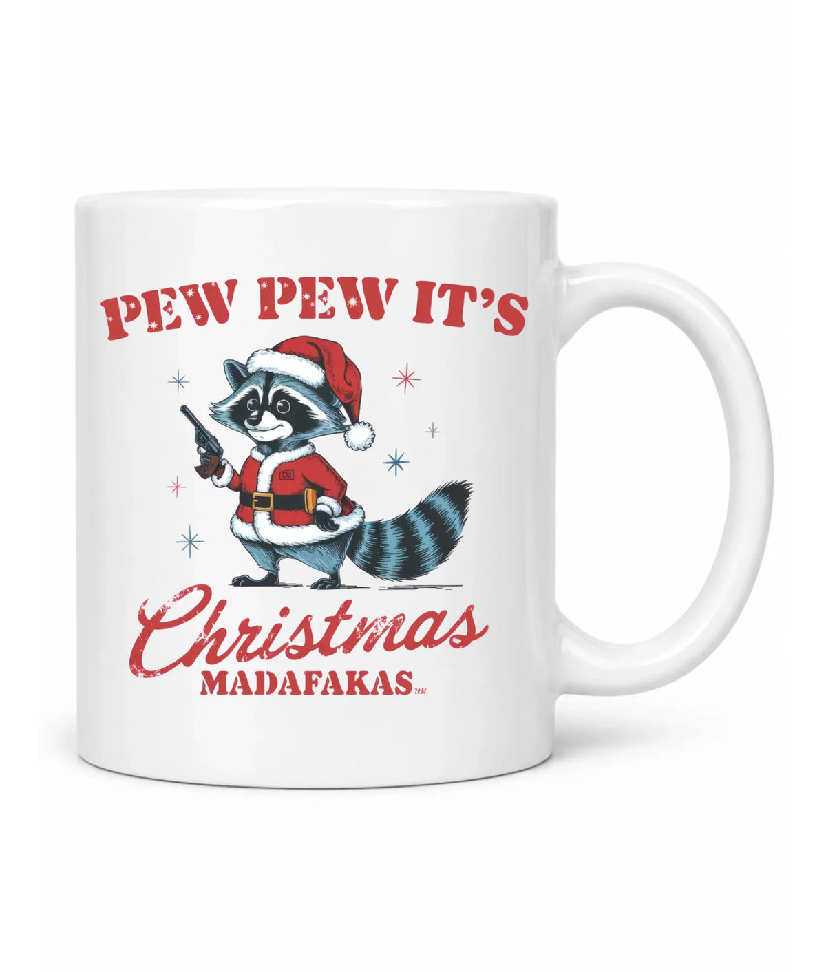 Kubek świąteczny - Pew pew it's Christmas BN60