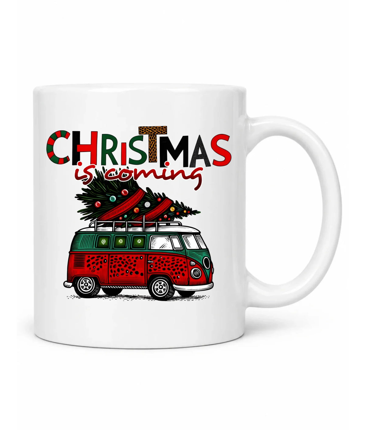 Kubek świąteczny - Kamper Christmas is coming BN42